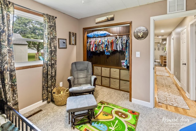 601 E Washington St, Ashkum, IL 60911 - carpeted bedroom with a closet and baseboards
