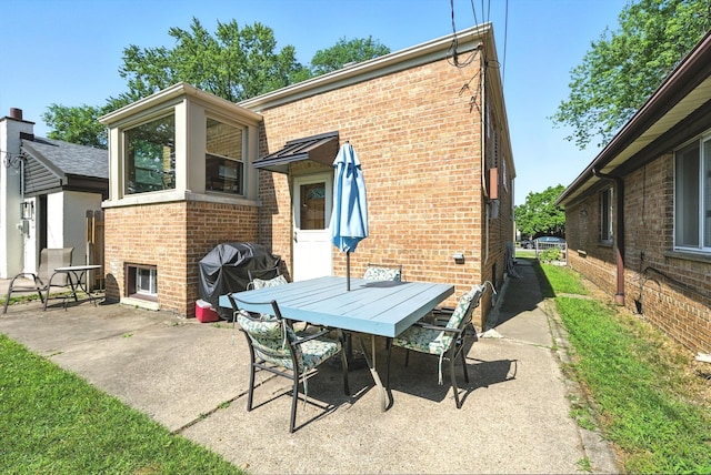 10105 S California Ave, Chicago, IL 60655 - view of patio / terrace with grilling area