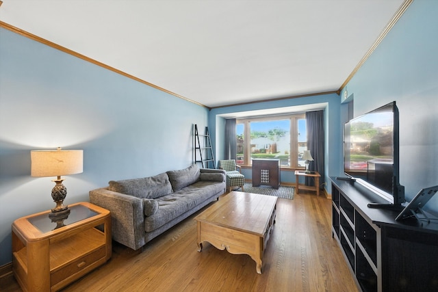 10105 S California Ave, Chicago, IL 60655 - living area with ornamental molding and wood finished floors