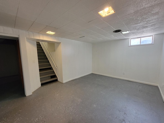 2928 Ridgeway Ave, Rockford, IL 61101 - basement with stairs and baseboards