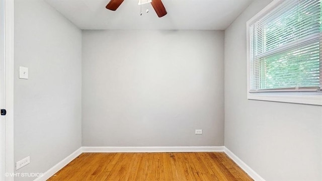 309 W 109th Pl, Chicago, IL 60628 - unfurnished room with ceiling fan and light wood-type flooring
