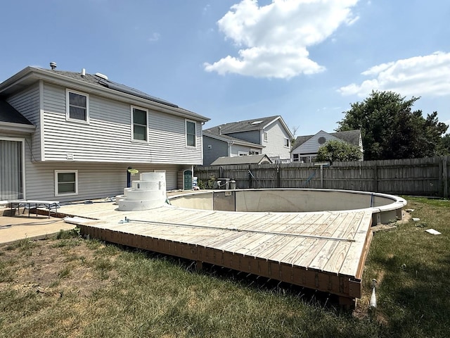 1907 Larkspur Dr, Plainfield, IL 60586 - wooden terrace with a fenced backyard