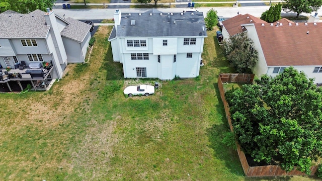 3032 Sandy Ridge Dr, Steger, IL 60475 - aerial perspective of suburban area