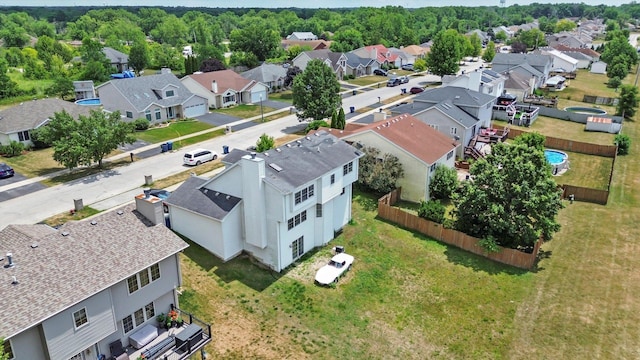 3032 Sandy Ridge Dr, Steger, IL 60475 - aerial perspective of suburban area