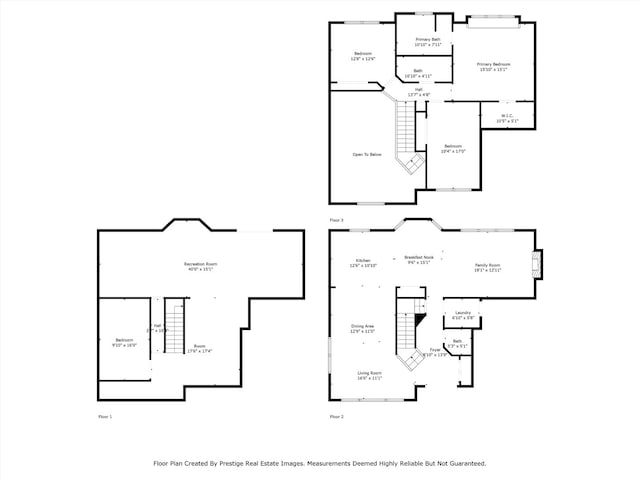 3032 Sandy Ridge Dr, Steger, IL 60475 - view of property floor plan