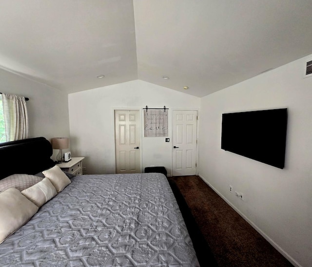 20517 Superior Ct, Crest Hill, IL 60403 - bedroom with vaulted ceiling and carpet floors