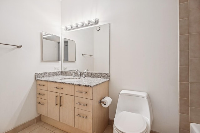 512 N Mcclurg Ct Unit 4302, Chicago, IL 60611 - full bathroom featuring vanity, tile patterned floors, and a shower