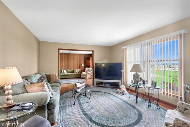 43W888 Hughes Rd, Elburn, IL 60119 - living room featuring wood finished floors