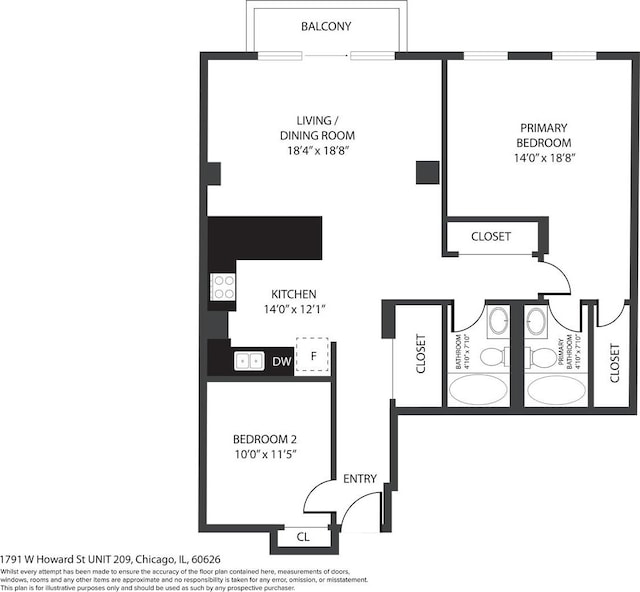 1791 W Howard St Unit 209, Chicago, IL 60626 - photo 25
