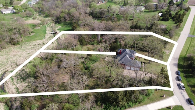3664 E 2619th Rd, Sheridan, IL 60551 - aerial view of property's location featuring property parcel outlined