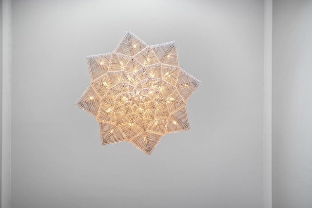 8040 W Balmoral Ave, Norwood Park Township, IL 60631 - detailed view of a chandelier