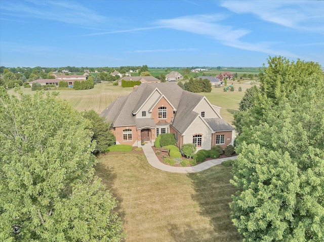24155 S Blackhawk Ln, Manhattan, IL 60442 - aerial view of property and surrounding area