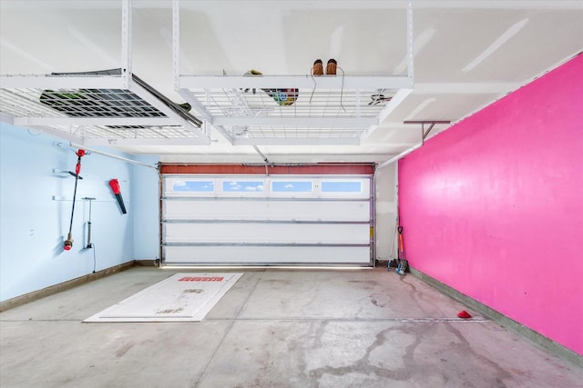 412 Doisy Ln, Champaign, IL 61822 - garage with baseboards
