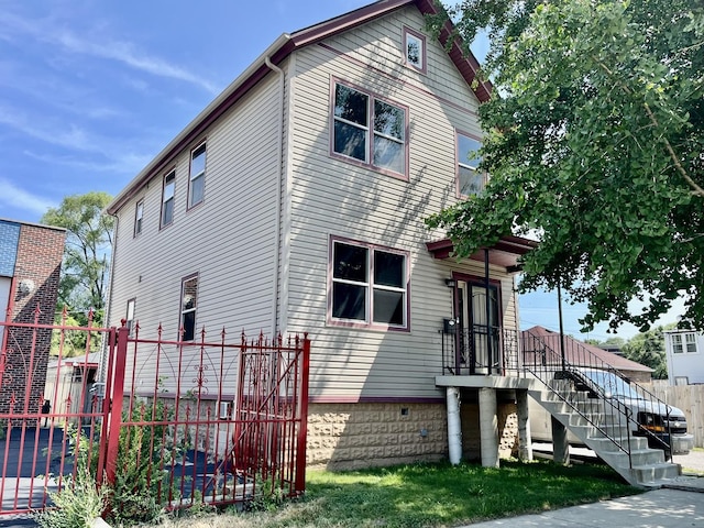 2948 E 95th St, Chicago, IL 60617 - view of front of home featuring stairs