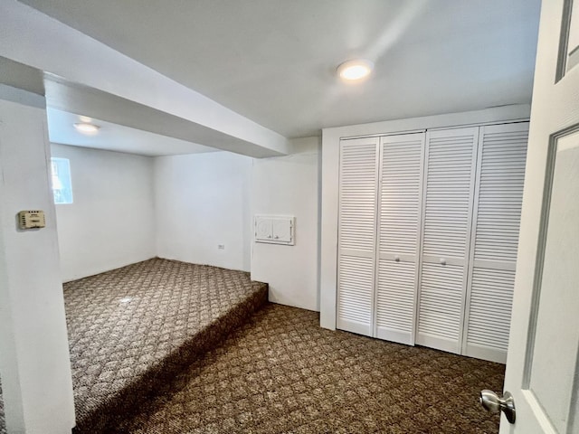 2948 E 95th St, Chicago, IL 60617 - below grade area featuring carpet floors