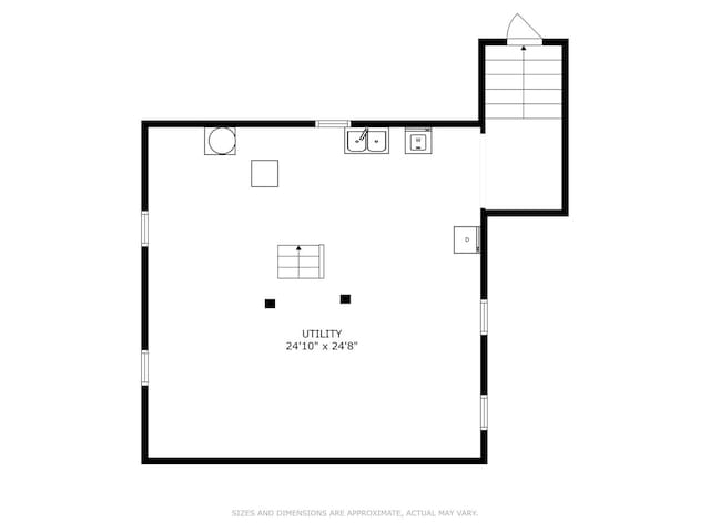 527 W Green St, Bensenville, IL 60106 - view of room layout