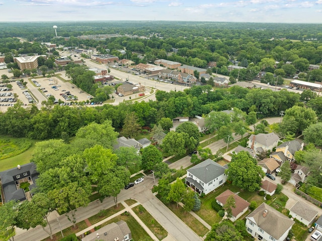 506 E Russell St, Barrington, IL 60010 - aerial view of property and surrounding area featuring nearby suburban area