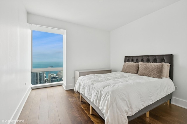 363 E Wacker Dr Unit 6501, Chicago, IL 60601 - bedroom with hardwood / wood-style floors