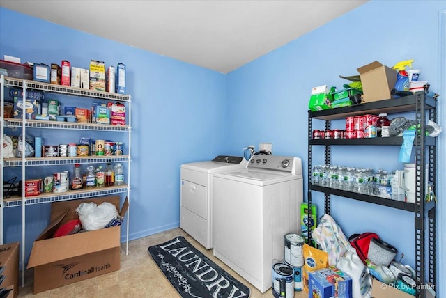 243 Johnson St, Hampshire, IL 60140 - laundry area with separate washer and dryer
