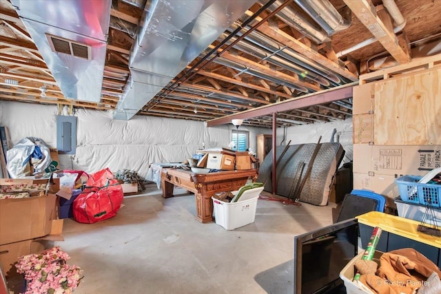 243 Johnson St, Hampshire, IL 60140 - basement featuring electric panel