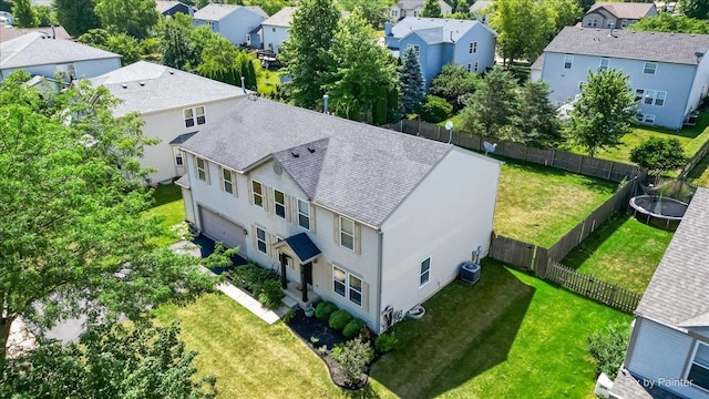 243 Johnson St, Hampshire, IL 60140 - aerial perspective of suburban area