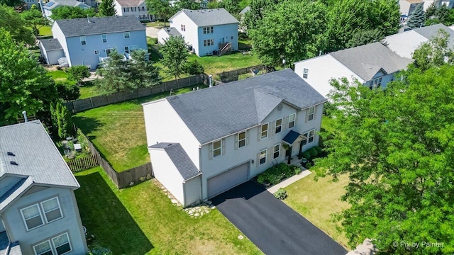 243 Johnson St, Hampshire, IL 60140 - aerial perspective of suburban area
