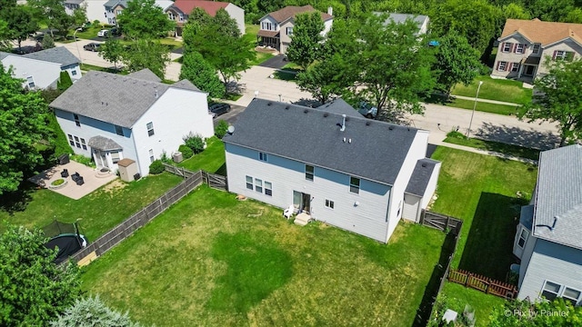 243 Johnson St, Hampshire, IL 60140 - aerial perspective of suburban area