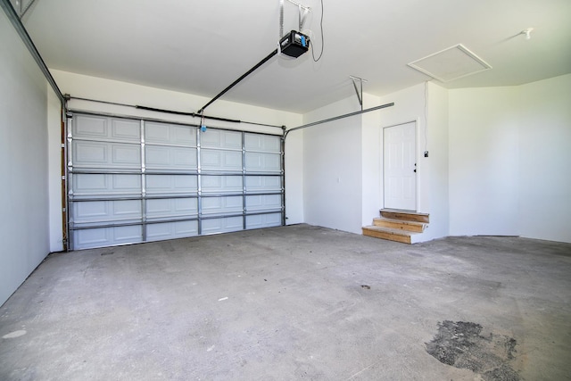 121 Pine St, Buckingham, IL 60917 - garage with a garage door opener