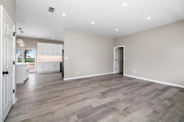 121 Pine St, Buckingham, IL 60917 - spare room with recessed lighting and light wood finished floors