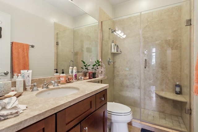3234 N California St Unit 3S, Chicago, IL 60618 - bathroom with vanity and a shower stall