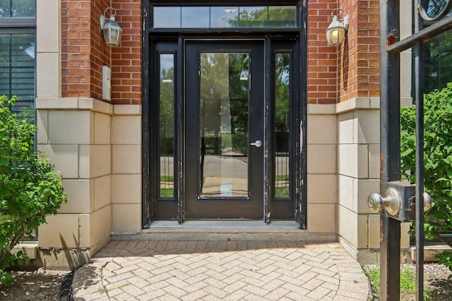 3234 N California St Unit 3S, Chicago, IL 60618 - property entrance with brick siding