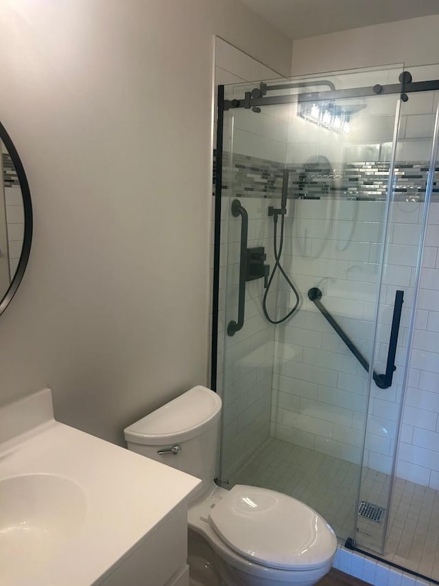 200 Park Ave Unit 634, Calumet City, IL 60409 - full bathroom with vanity and a stall shower
