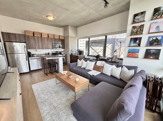 235 W Van Buren St Unit 1703, Chicago, IL 60607 - living area with wood finished floors