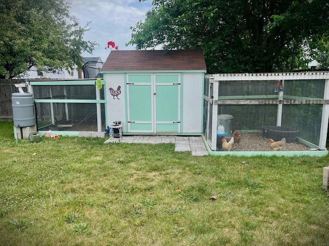 7347 W Benton Dr, Frankfort, IL 60423 - view of poultry coop