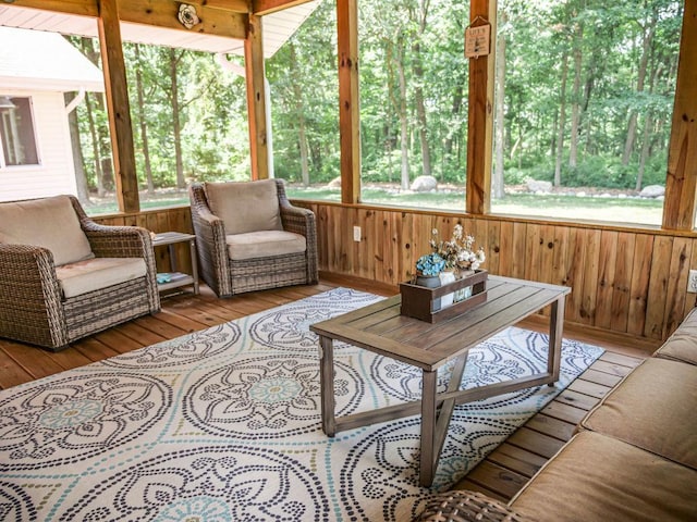 26 N Deer Lk, Villa Grove, IL 61956 - sunroom / solarium featuring healthy amount of natural light