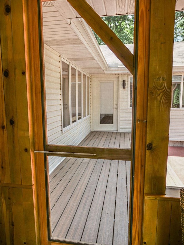 26 N Deer Lk, Villa Grove, IL 61956 - view of wooden deck