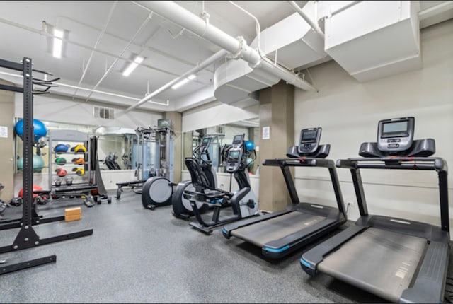 124 W Polk St Unit 203, Chicago, IL 60605 - view of gym
