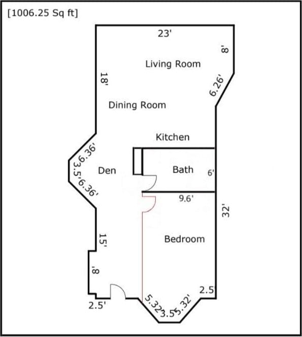 124 W Polk St Unit 203, Chicago, IL 60605 - view of home floor plan
