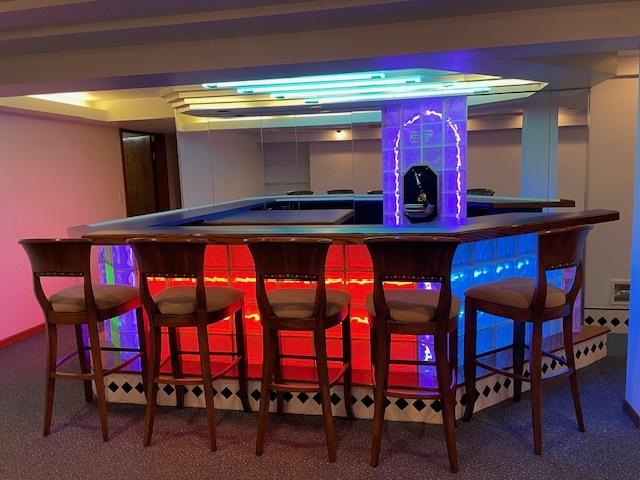 512 Tana Ln, Joliet, IL 60435 - bar with carpet flooring