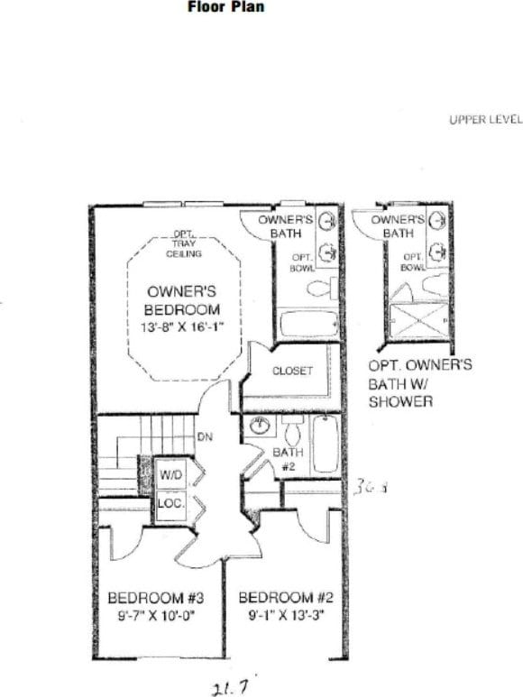 63 Nicholas Dr W, Des Plaines, IL 60016 - view of floor plan / room layout