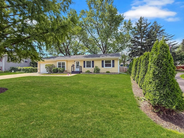 328 Thunderbird Trl, Carol Stream, IL 60188 - ranch-style home with driveway and an attached garage