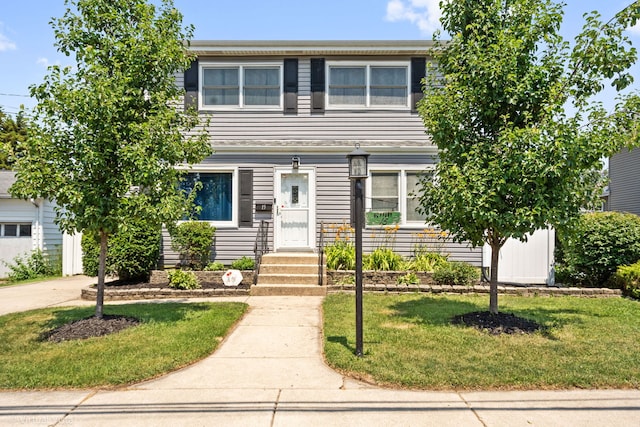 15 Ridge Rd, Lemont, IL 60439 - view of front of home featuring a front lawn
