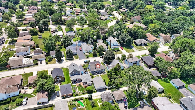 15 Ridge Rd, Lemont, IL 60439 - aerial overview of property's location with nearby suburban area