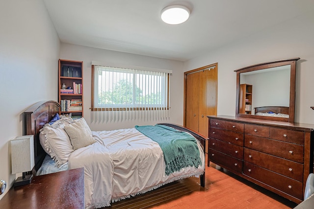 1008 S Beechwood Dr, Mount Prospect, IL 60056 - bedroom featuring light wood finished floors and a closet