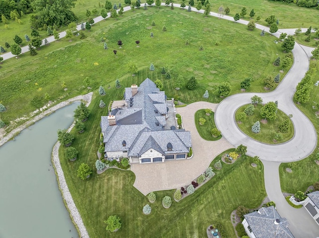 23 Enclave Ct, South Barrington, IL 60010 - bird's eye view of a nearby body of water