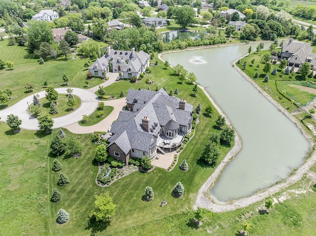 23 Enclave Ct, South Barrington, IL 60010 - aerial overview of property's location featuring a large body of water