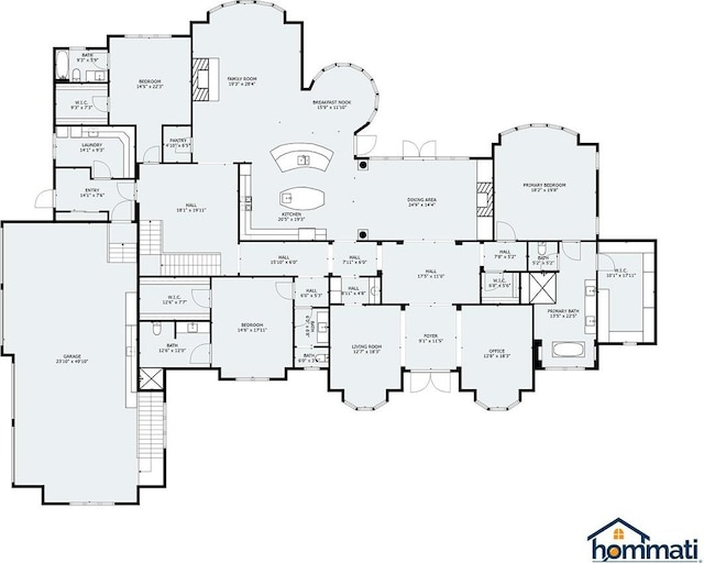 23 Enclave Ct, South Barrington, IL 60010 - view of home floor plan