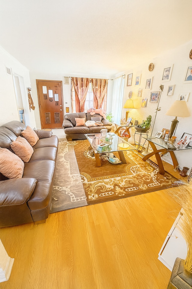 1531 N 24th Ave, Melrose Park, IL 60160 - living room with wood finished floors