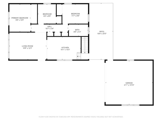 240 N Park Dr, Glenwood, IL 60425 - view of property floor plan
