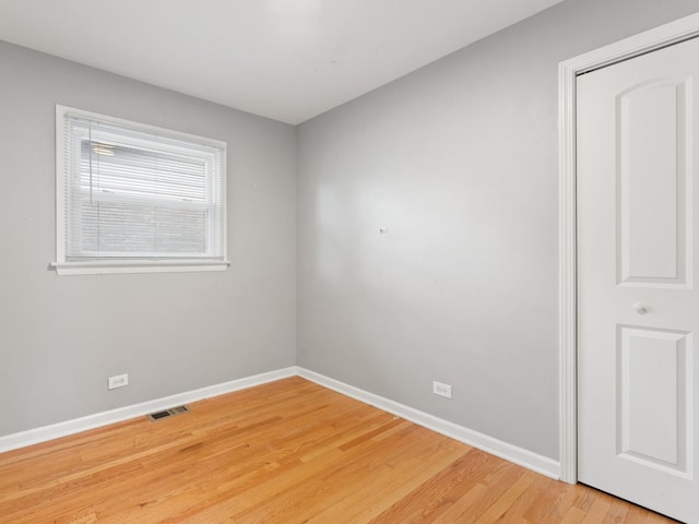 240 N Park Dr, Glenwood, IL 60425 - spare room with baseboards and light wood-style flooring
